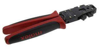 MOLEX 63828-2000 Crimp Tool, Ratchet, Molex CTX50 560023 Series Unsealed Crimp Socket Contacts