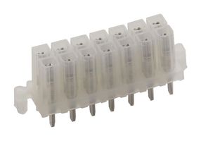 MOLEX 15-24-7061 PCB Receptacle, Board-to-Board, Wire-to-Board, 4.2 mm, 2 Rows, 6 Contacts, Female Receptacle