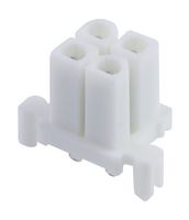 MOLEX 46010-0421 PCB Receptacle, Board-to-Board, 4.2 mm, 2 Rows, 4 Contacts, Female Receptacle, Through Hole Mount