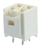MOLEX 151048-1411 Pin Header, Wire-to-Board, 6.5 mm, 2 Rows, 4 Contacts, Through Hole Straight