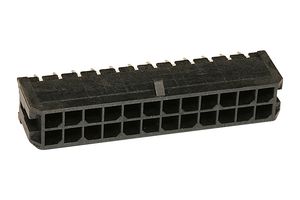 MOLEX 43045-2429 Pin Header, Wire-to-Board, 3 mm, 2 Rows, 24 Contacts, Through Hole Straight