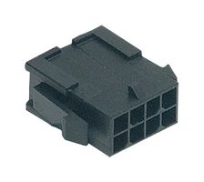 MOLEX 44242-0001 Pin Header, Wire-to-Board, 3 mm, 2 Rows, 4 Contacts, Solder Cup, Micro-Fit 3.0 44242 Series
