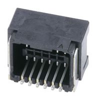MOLEX 505448-1271 Pin Header, Wire-to-Board, 1.25 mm, 2 Rows, 12 Contacts, Surface Mount Right Angle