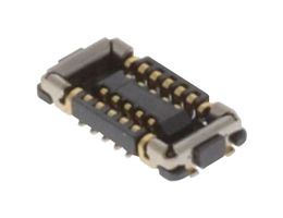 MOLEX 505270-1012 Mezzanine Connector, Receptacle, 0.35 mm, 2 Rows, 10 Contacts, Surface Mount, Copper Alloy