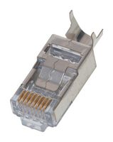 MOLEX 44915-0022 Modular Connector, RJ45 Wired Plug, 1 x 1 (Port), 8P8C, Cat6, Cable Mount