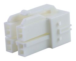 MOLEX 151049-2411 Connector Housing, Natural (White), CP-6.5 151049 Series, Receptacle, 4 Ways, 6.5 mm