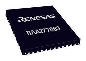RENESAS RAA2270634GNP#MA0 Gate Driver, High and Low Side, 3 Channels, Half Bridge, MOSFET, 48 Pins, QFN-EP