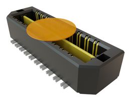 SAMTEC QTH-020-01-L-D-DP-A-K-TR Mezzanine Connector, Header, 0.5 mm, 2 Rows, 40 Contacts, Surface Mount, Phosphor Bronze