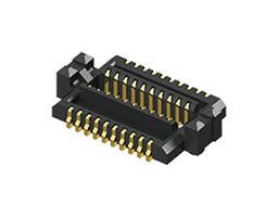 SAMTEC TLH-010-0.50-G-D-A-K Mezzanine Connector, Header, 0.5 mm, 2 Rows, 20 Contacts, Surface Mount, Copper Alloy