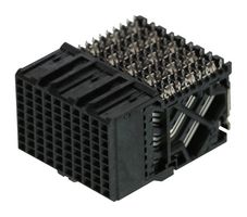 MOLEX 76170-1020 Connector, Impact 76170 Series, 90 Contacts, 1.9 mm, Receptacle, Press Fit Right Angle, 9 Rows