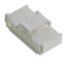 MOLEX 51163-0700 Connector Housing, Natural, Mini-Lock 51163 Series, Receptacle, 7 Ways, 2.5 mm