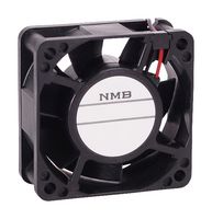 NMB TECHNOLOGIES 06025VE-12Q-CT-00 DC Axial Fan, 12 V, Square, 60 mm, 25 mm, Ball Bearing, 39.2 CFM
