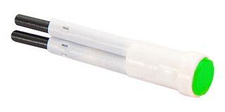 BULGIN LIMITED L295000NAE Neon Indicator, 230 VAC, Amber, Round with Flat Top