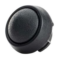ITW SWITCHES 59-900068 Industrial Pushbutton Switch, 59 Series, 15.3 mm, SPST-NO-DM, Momentary, Round, Black