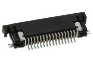 AMPHENOL COMMUNICATIONS SOLUTIONS SFV16R-1STE1HLF FFC / FPC Board Connector, 0.5 mm, 16 Contacts, Receptacle, FCI SFV Series