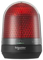 SCHNEIDER ELECTRIC XVR3E04 Beacon, Blinking/Flashing/Rotating, Red, 48 VDC, 100 mm x 139 mm, Harmony XVR Series