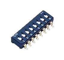 NIDEC COMPONENTS CFS-0801TA DIP / SIP Switch, 8 Circuits, Slide, Surface Mount, 8PST-NO, 6 V, 100 mA