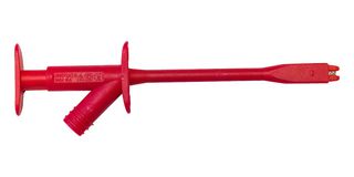 MUELLER ELECTRIC BU-21434-2 Test Accessory, Red, 10 A, Insulated Long Reach Plunger Grabber