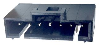 MULTICOMP PRO MP009073 Pin Header, Wire-to-Board, 2.54 mm, 1 Rows, 7 Contacts, Through Hole Right Angle, MP 2.54MM WTB