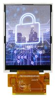 MIDAS DISPLAYS MDT0280A8SH-SPI TFT LCD, 2.8 ", 240 x 320 Pixels, Portrait, RGB, 3.3V