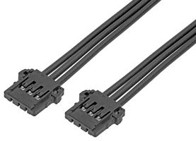 MOLEX 219656-2033 Cable Assembly, Pico-Lock Receptacle to Pico-Lock Receptacle, 3 Ways, 2 mm, 1 Row, 300 mm, 11.8 "