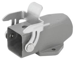 MULTICOMP PRO MP009344 Heavy Duty Connector, Base, Bulkhead Mount, Side Entry, Zinc Body, 1 Lever, 3A