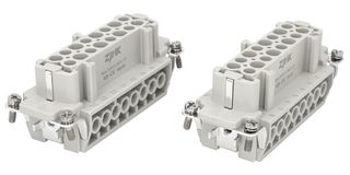 MULTICOMP PRO MP009576 Heavy Duty Connector, MP-HE INSERTS, Insert, 32+PE Contacts, 32B, Receptacle, Screw Socket