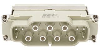 MULTICOMP PRO MP009607 Heavy Duty Connector, Combination, 100A/16A, MP-HK INSERTS, Insert, 12+PE Contacts, 24B, Plug