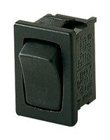 MARQUARDT 1801.1101 Rocker Switch, On-Off, SPST, Illuminated, Panel Mount, White, 1800 Series