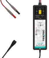 TESTEC 15602 Oscilloscope Probe, High-Voltage Differential Probe, 30 MHz, 240 VAC, 20:1, 200:1