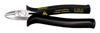 BERNSTEIN WERKZEUGFABRIK 3-133-13 Cutter, ESD Safe, Side, 145 mm, 2.5 mm