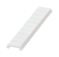 PHOENIX CONTACT 0829392 Terminal Block Marker, White, Zack Marker Strip, Phoenix Contact Modular Terminal Blocks