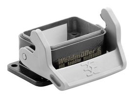WEIDMULLER 2542230000 Heavy Duty Connector, Base, Bulkhead Mount, Aluminium Body, End Clamp, 3