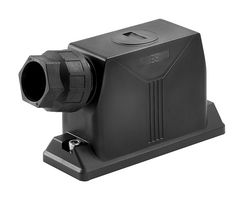 WEIDMULLER 2716780000 Heavy Duty Connector, Hood, Side Entry, Nylon (Polyamide) Body, Screw, 8