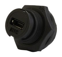 MULTICOMP PRO MP009821 USB Sealed Connector, Micro USB Type AB, USB 2.0, Receptacle, 5 Position, Panel Mount, IP67