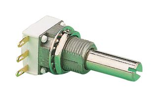 VISHAY P11S1V0APSY00T0128 Rotary Potentiometer, 2.2 kohm, 1 Turns, Linear, 1 W, ± 20%, P11S Series