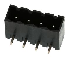MOLEX 39532-1004 Terminal Block, Header, 5.08 mm, 4 Ways, 15 A, 300 V, Through Hole Right Angle