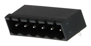 MOLEX 39532-1006 Terminal Block, Header, 5.08 mm, 6 Ways, 15 A, 300 V, Through Hole Right Angle