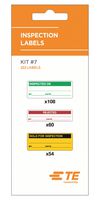 TE CONNECTIVITY 2404400-1 Label, Inspection, Die-Cut, 50.8 mm, PVC, Calibration