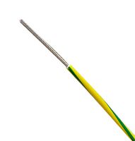 TE CONNECTIVITY - RAYCHEM 44A0111-20-45 Wire, PVDF, Yellow, Green, 20 AWG, 19 x 32AWG, 328 ft