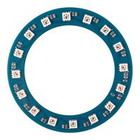 SEEED STUDIO 104020171 LED Ring Board, RGB, 3.3V / 5V, 16 LED, Arduino Board