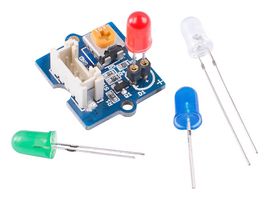 SEEED STUDIO 104020228 LED Module, with LED Pack, Red/Green/Blue/White, Arduino & Raspberry Pi Board