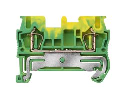 SIEMENS 8WH2000-0CF07 DIN Rail Mount Terminal Block, PE Thru, 2 Ways, 28 AWG, 12 AWG, 2.5 mm², Clamp