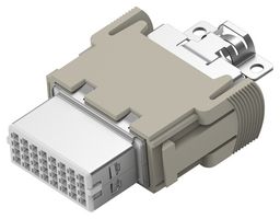 TE CONNECTIVITY - AMP T2111322201-000 Heavy Duty Connector, Module, 32 Contacts, Receptacle, Crimp Socket - Contacts Not Supplied