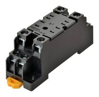 OMRON INDUSTRIAL AUTOMATION PYFZ-08-E Relay Socket, DIN Rail, Screw, 8 Pins, 10 A