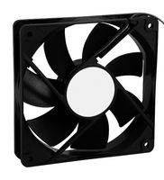 ORION FANS OD1225-12HB01A DC Axial Fan, 12 V, Square, 120 mm, 25.4 mm, Ball Bearing, 89 CFM