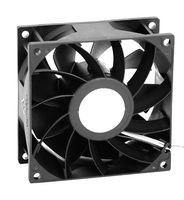 ORION FANS OD9238-12HBVXC DC Axial Fan, 12 V, Square, 92 mm, 38 mm, Ball Bearing, 125 CFM