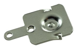 KEYSTONE 5219 Battery Contact, AA, A, CR2, Button, Steel, Nickel Plated Contacts