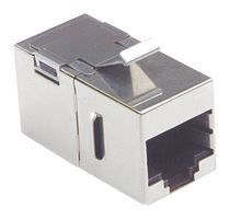 L-COM TDG1026KS-C6A In-Line Adapter, Cat6a, Adaptor, In-Line, RJ45, RJ45