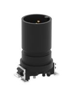ERNI - TE CONNECTIVITY 284740-E Sensor Connector, M12, Male, 5 Positions, Solder Pin, Straight Surface Mount